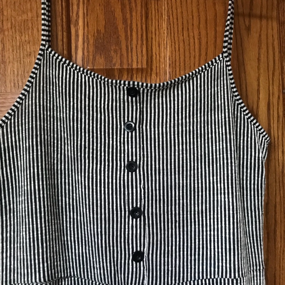 NWT STRIPED ROMPER